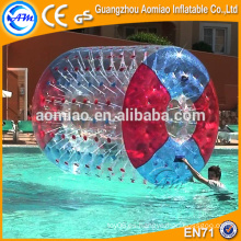 CE certificó la bola gigante del rodillo del agua de la burbuja para la venta